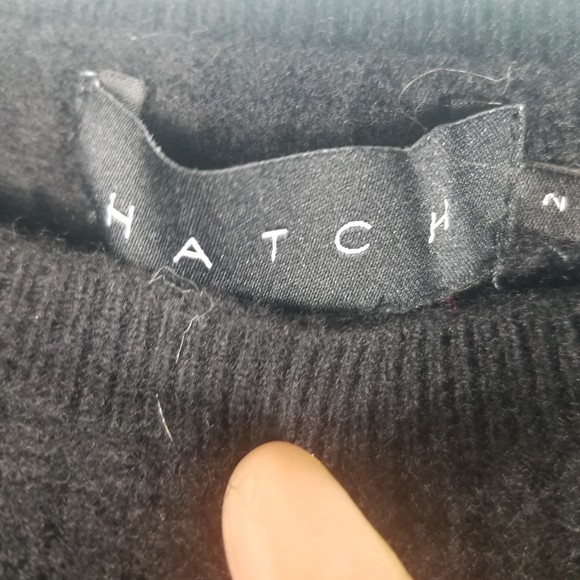 Hatch Wool Maternity long waffle Dress 